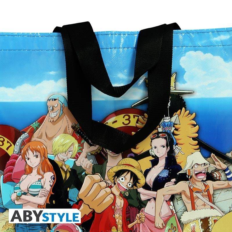 One Piece - Tragetasche Strohhutbande - 40 x 40 cm
