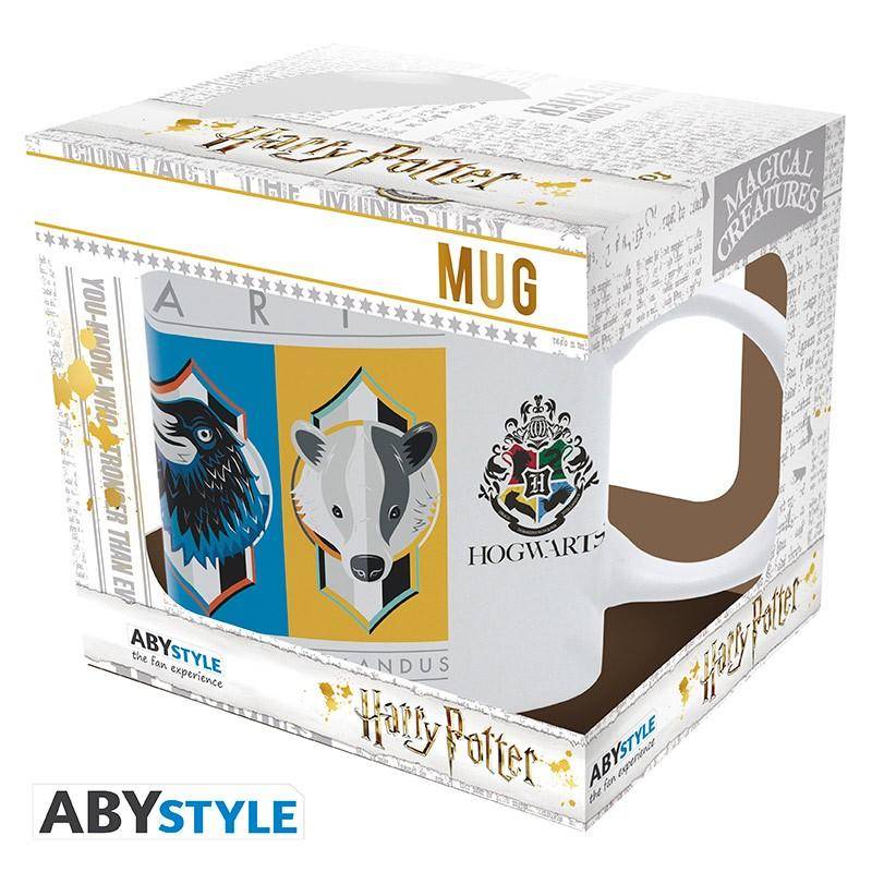 Harry Potter - Tasse Minimalistische Hauserwappen - 320 ml