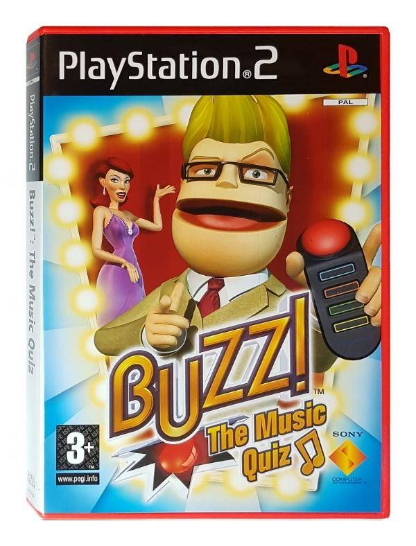 PS2 - Buzz! Das Musik Quiz - Ohne Zubehör (Gebraucht)