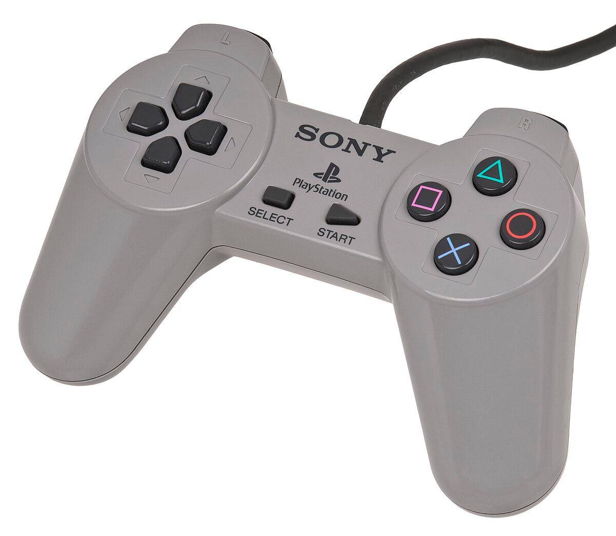 PS - Controller - Ohne Analog Sticks - Grau (Gebraucht)