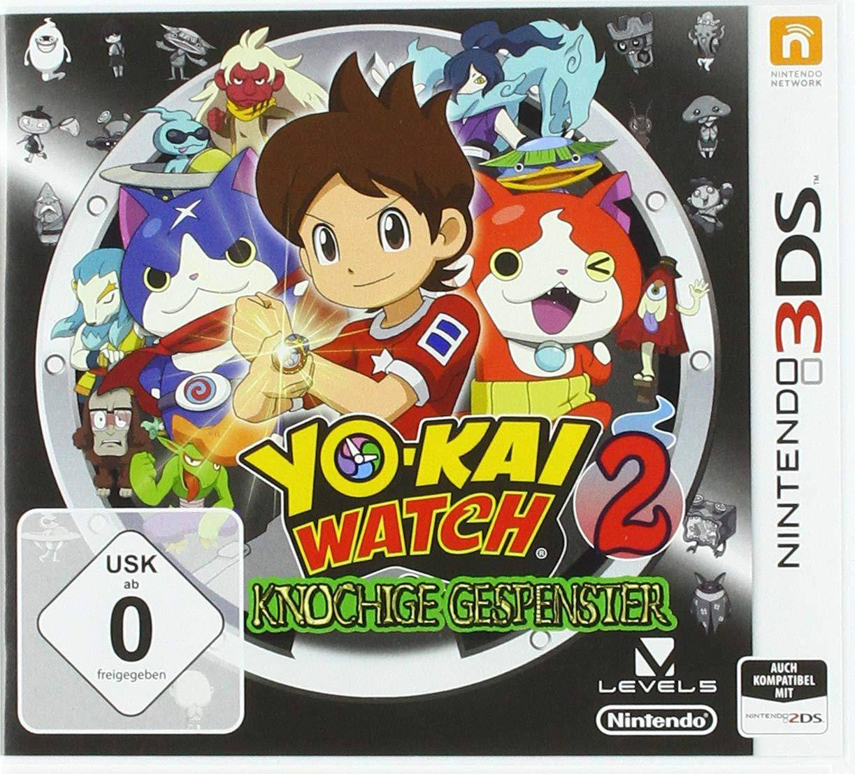 3DS - Yo Kai Watch 2 Knochige Gespenster (Gebraucht)