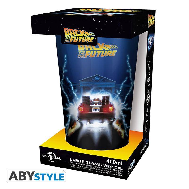 Zurück in die Zukunft - Glas DeLorean - 400 ml