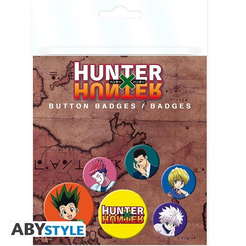 Hunter x Hunter - Button Set Charaktere