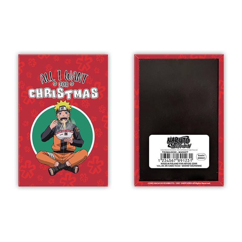 Naruto - Magnet Weihnachten - 5,5 x 8 cm