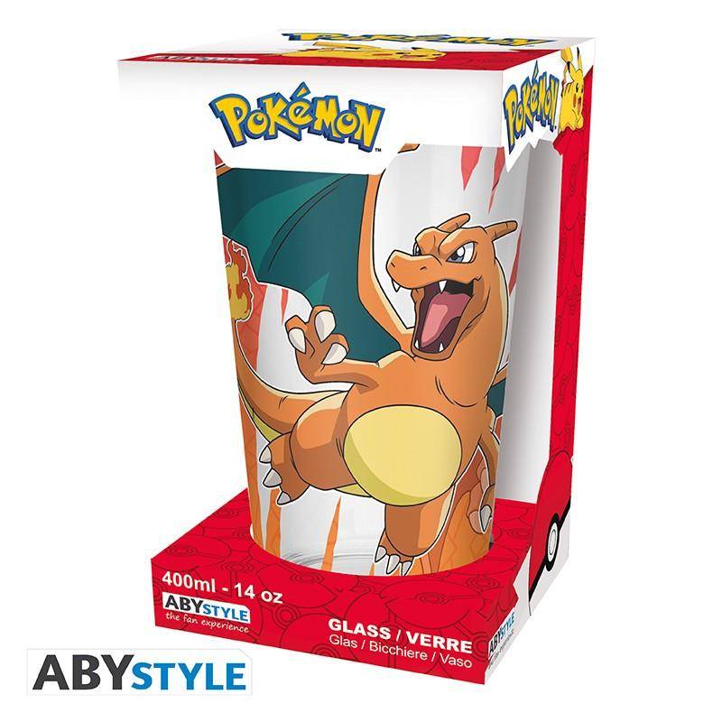 Pokémon - Glas Glurak - 400 ml
