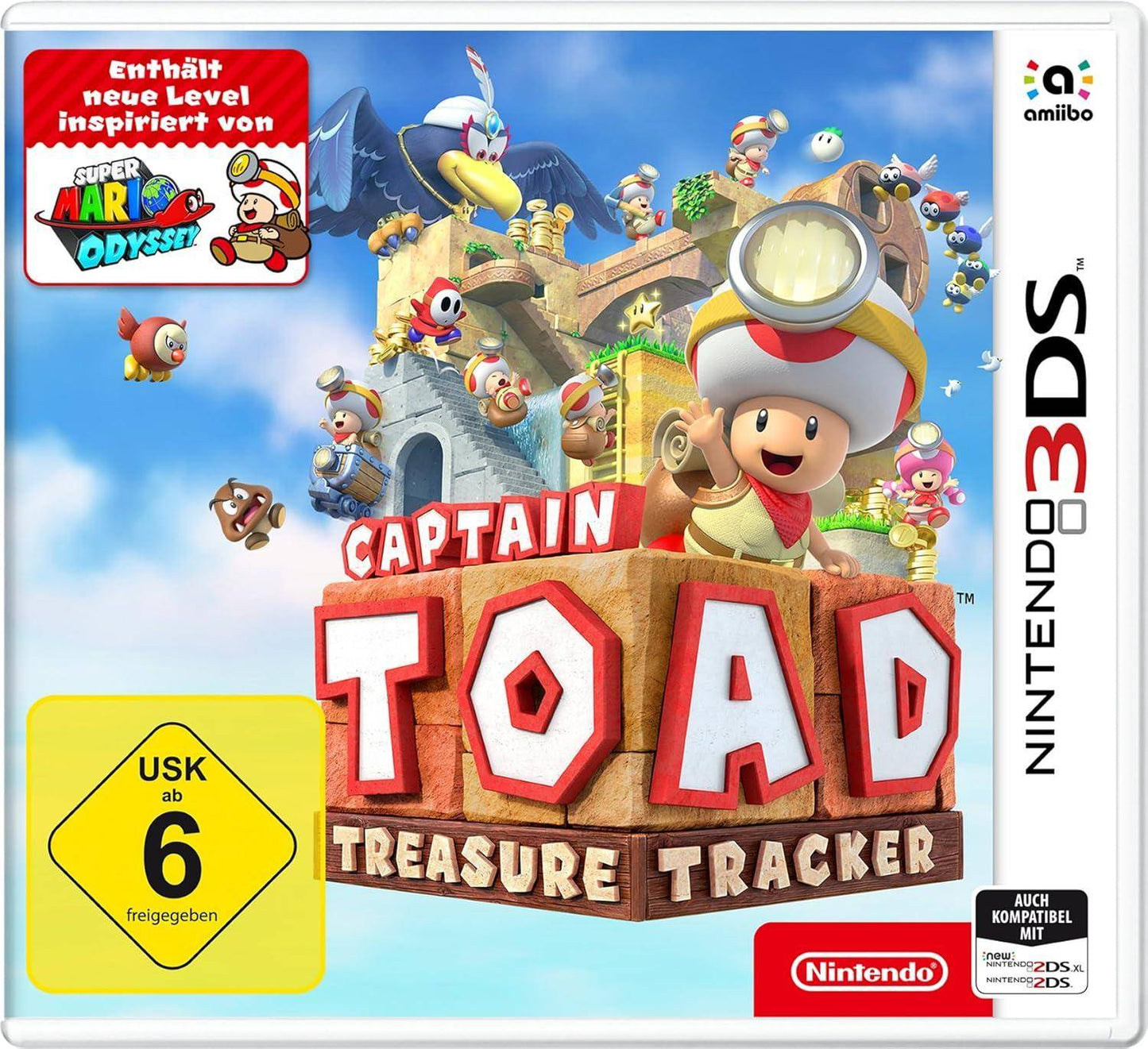 3DS - Captain Toad Treasure Tracker (Sealed)