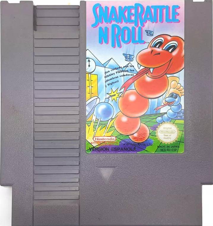 NES - Snake Rattle N Roll - Nur Modul (Gebraucht)