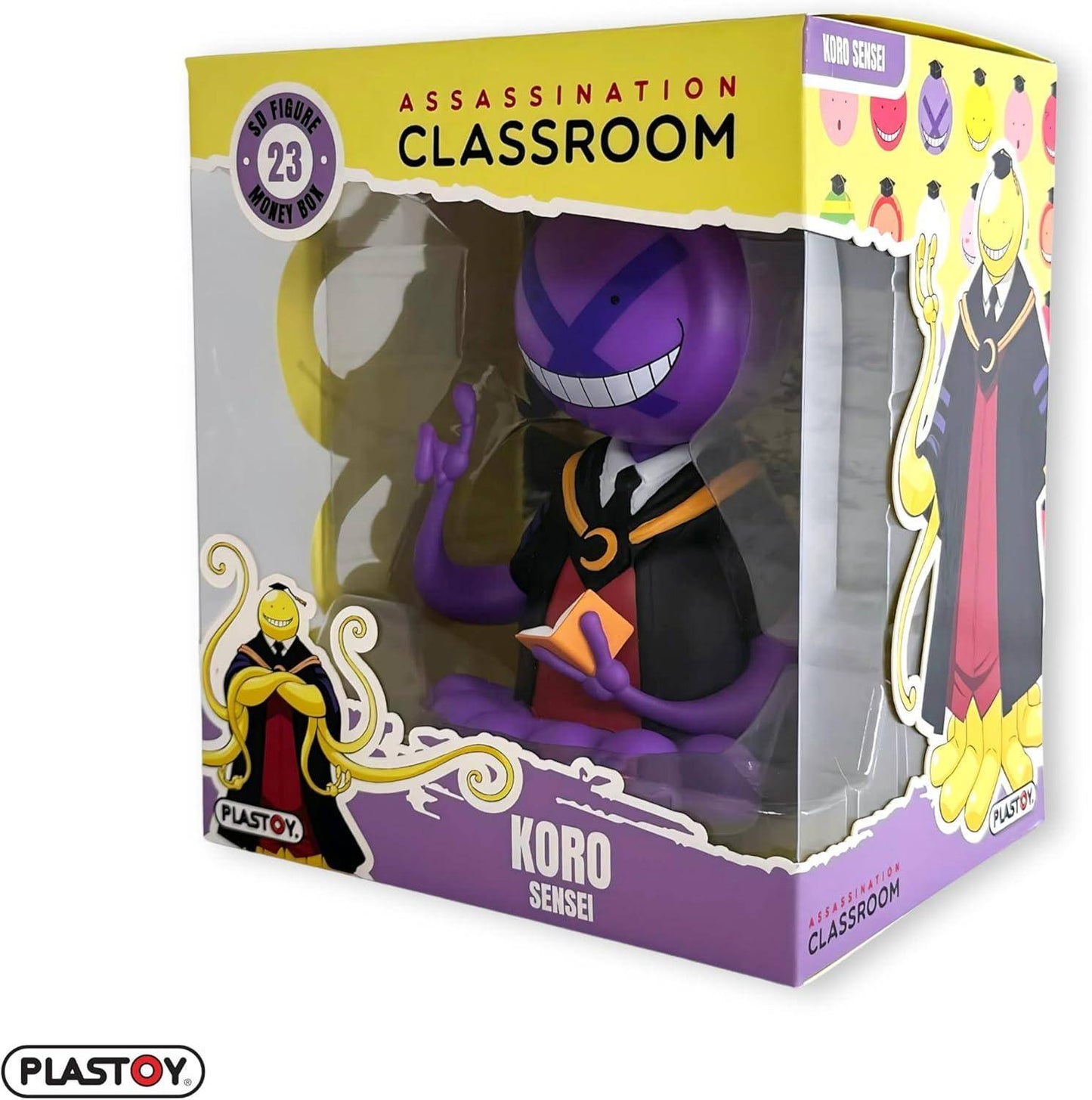 Assassination Classroom - Spardose Koro Sensei Lila - 16 cm