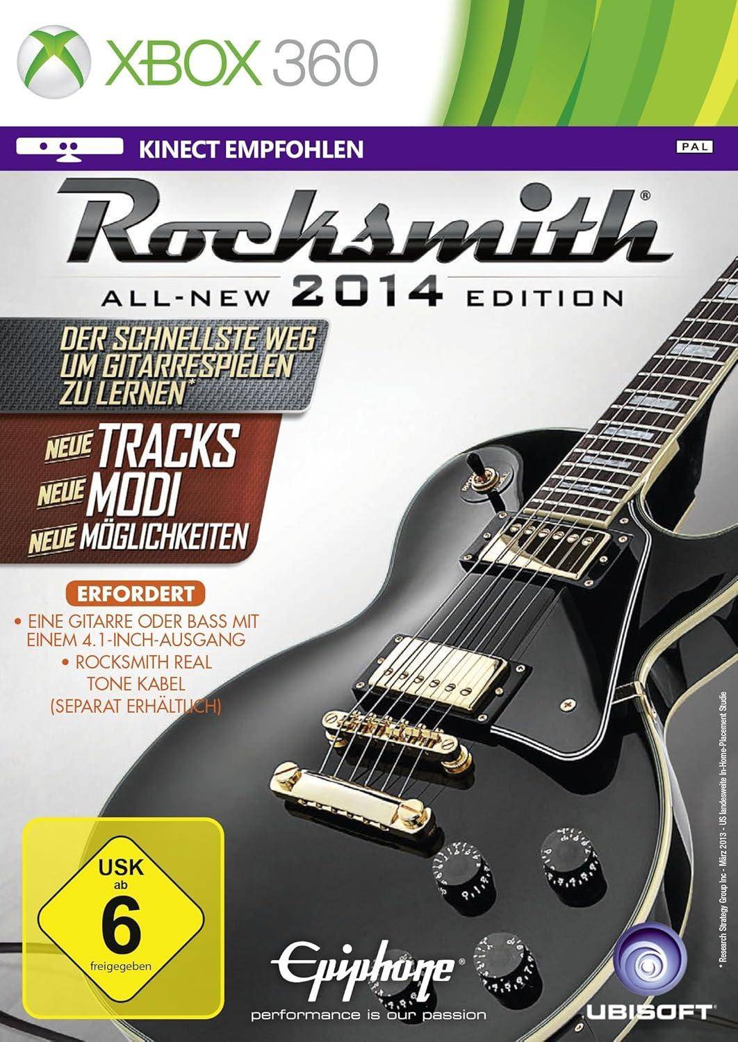 XBOX 360 - Rocksmith 2014 Edition (Gebraucht)