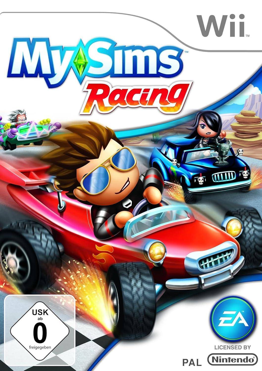 Wii - My Sims Racing (Gebraucht)