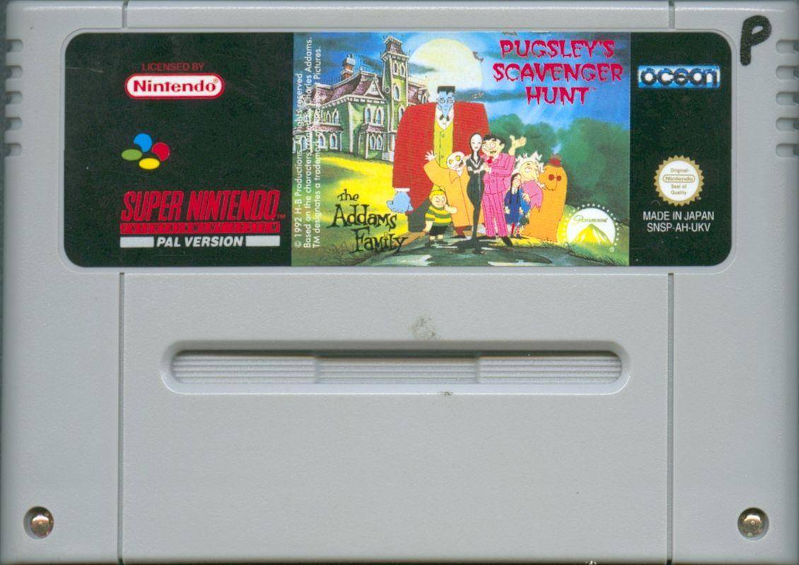 SNES - The Addams Family Pugsleys Scavenger Hunt - Nur Modul (Gebraucht)
