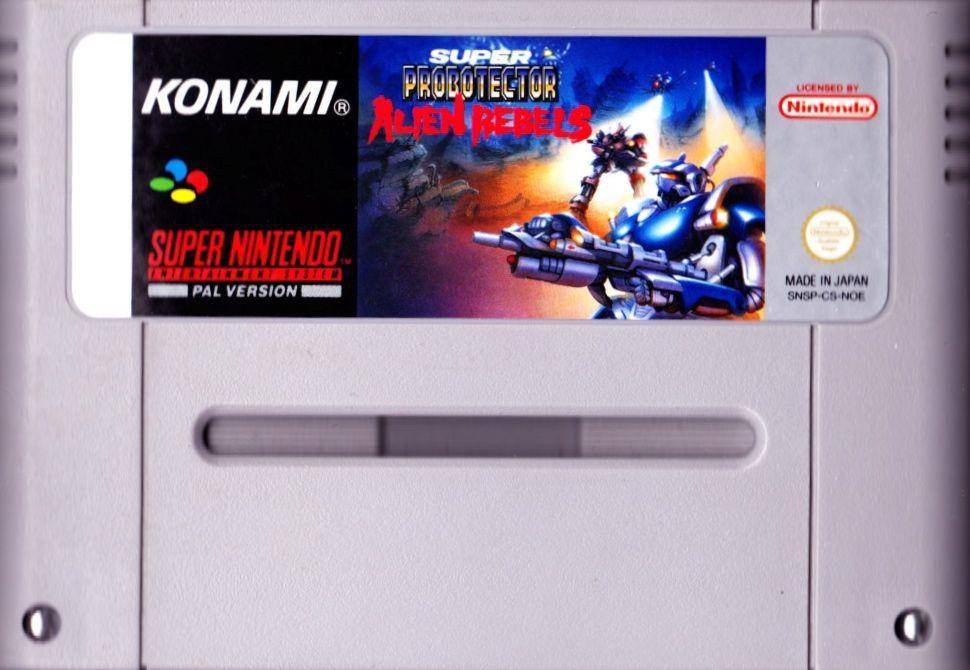 SNES - Super Probotector Alien Rebels - Nur Modul (Gebraucht)