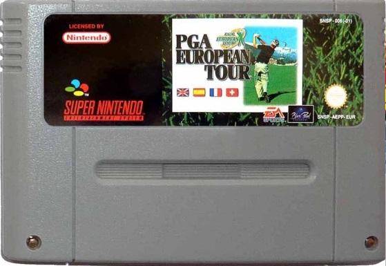 SNES - PGA European Tour - Nur Modul (Gebraucht)