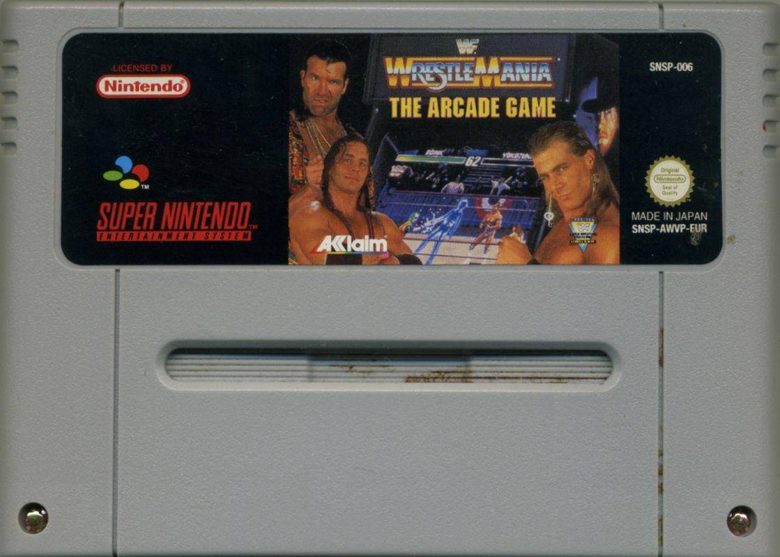 SNES - WWF WrestleMania The Arcade Game - Nur Modul (Gebraucht)