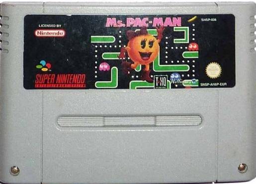SNES - Ms Pac Man - Nur Modul (Gebraucht)