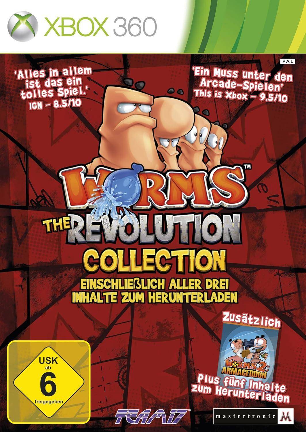 XBOX 360 - Worms The Revolution Collection (Gebraucht)