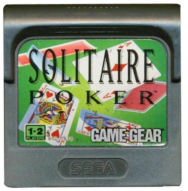 Sega Game Gear - Solitaire Poker - Nur Modul (Gebraucht)