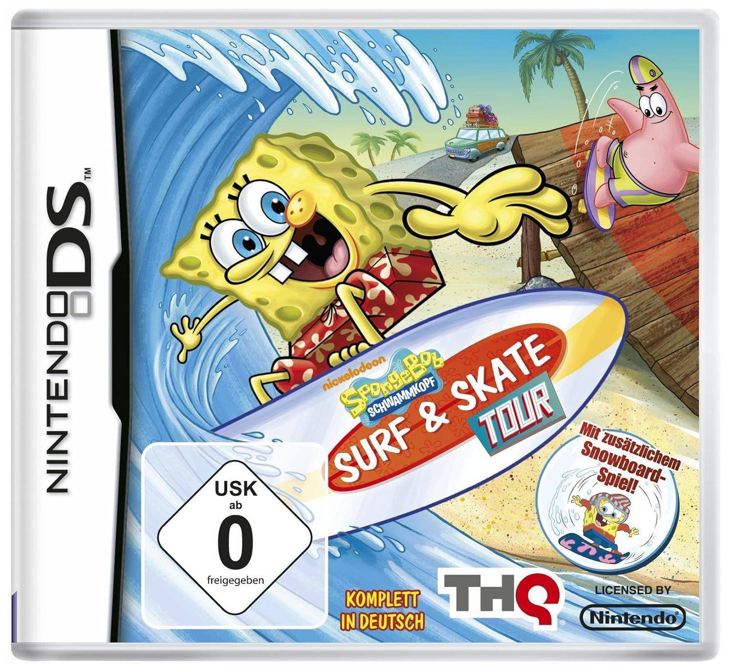 DS - Spongebob Schwammkopf Surf & Skate Tour (Gebraucht)