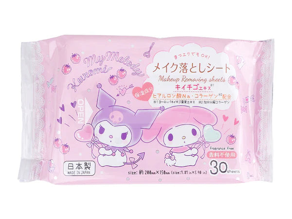Sanrio - Reinigungstücher 30 Teile Kuromi & My Melody - JPN