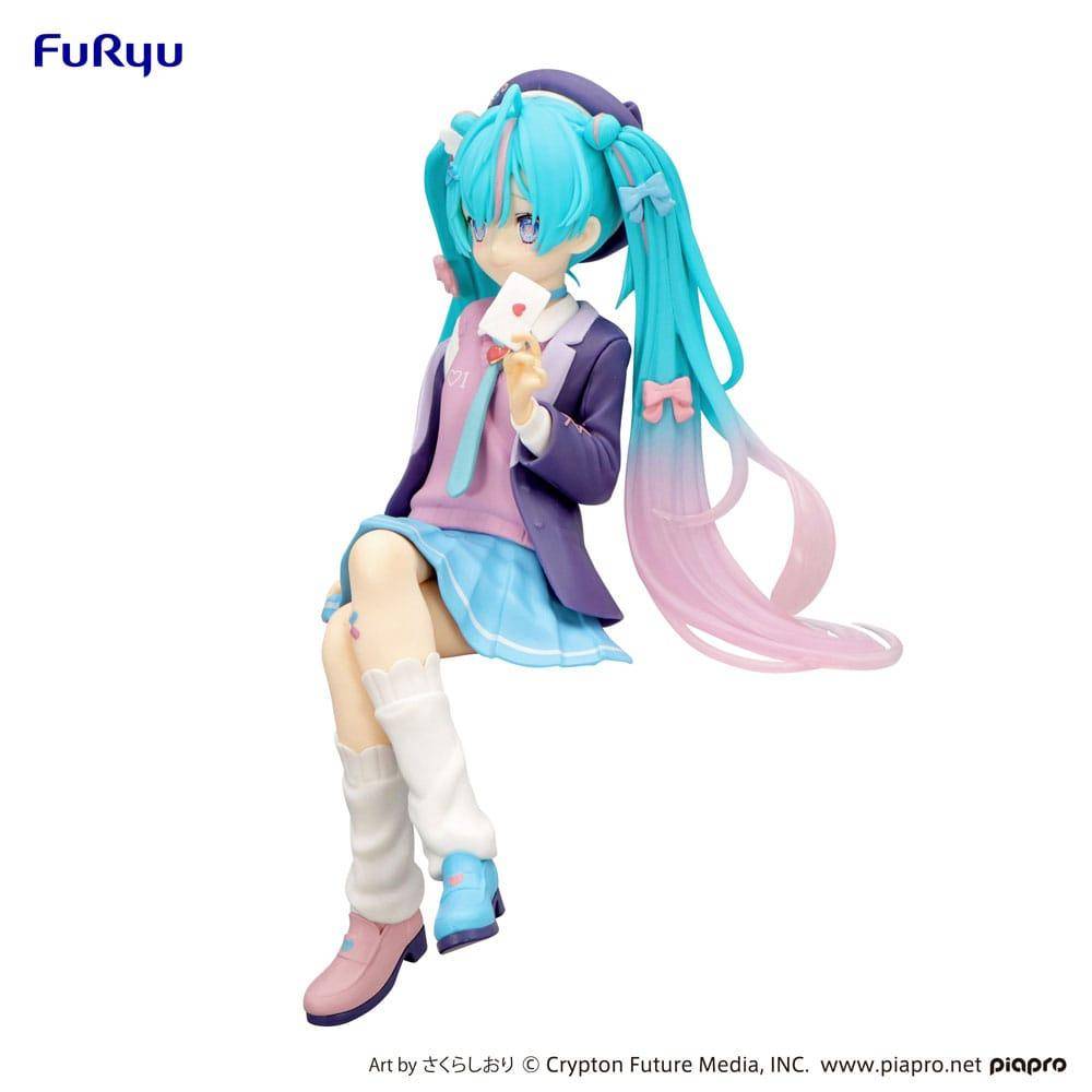 Hatsune Miku - Noodle Stopper Statue Hatsune Miku (Navy Blazer) - 14 cm