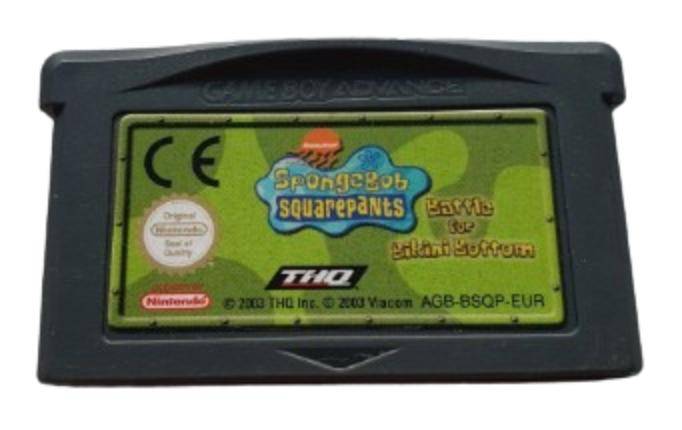 GBA - Spongebob Schwammkopf Schlacht Um Bikini Bottom - Nur Modul (Gebraucht)