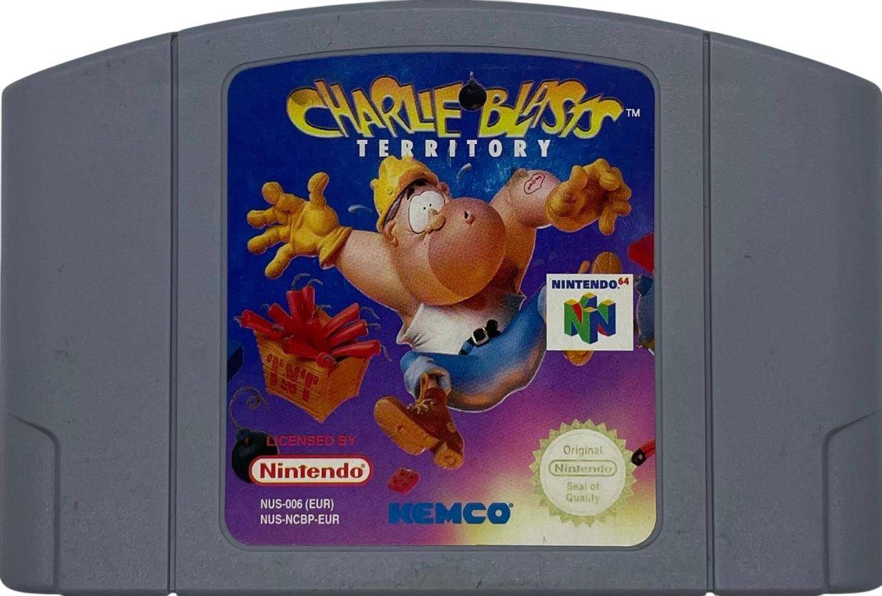 N64 - Charlie Blasts Territory - Nur Modul (Gebraucht)