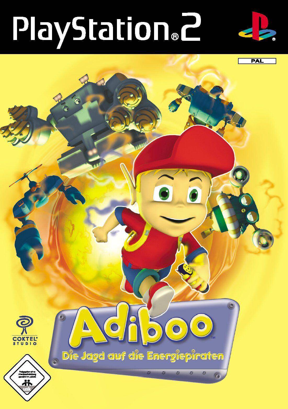 PS2 - Adiboo Die Jagd Auf Die Energiepiraten (Gebraucht)
