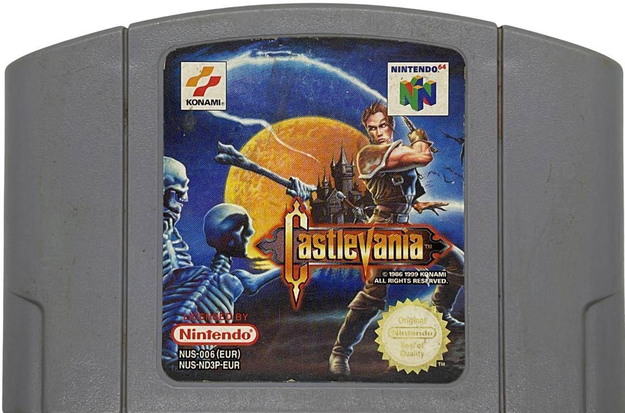 N64 - Castlevania - Nur Modul (Gebraucht)