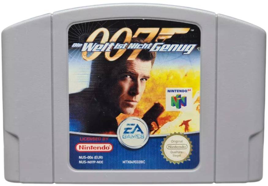 N64 - 007 Die Welt Ist Nicht Genug - Nur Modul (Gebraucht)