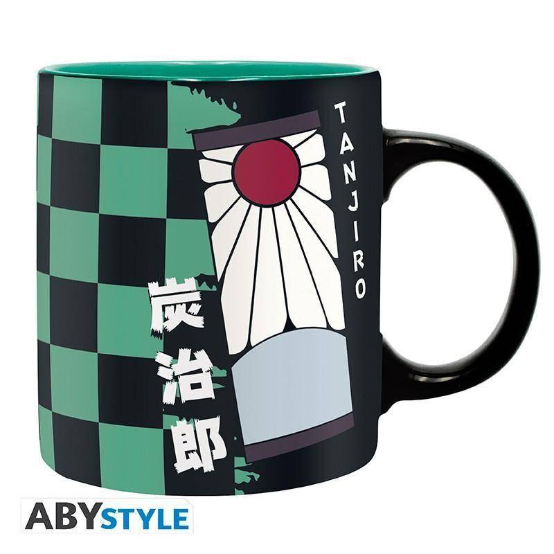 Demon Slayer - Geschenkset Tanjiro - Schlüsselanhänger, Tasse & Notizbuch