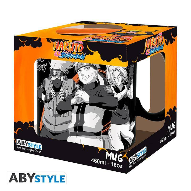 Naruto - Tasse mit Thermoeffekt Gruppe - 460 ml