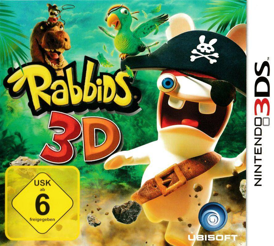3DS - Rabbids 3D - Nur Modul (Gebraucht)