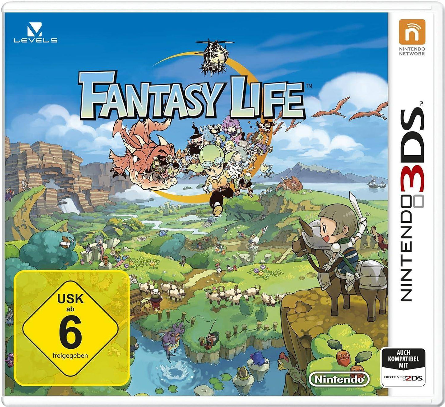 3DS - Fantasy Life - Nur Modul (Gebraucht)