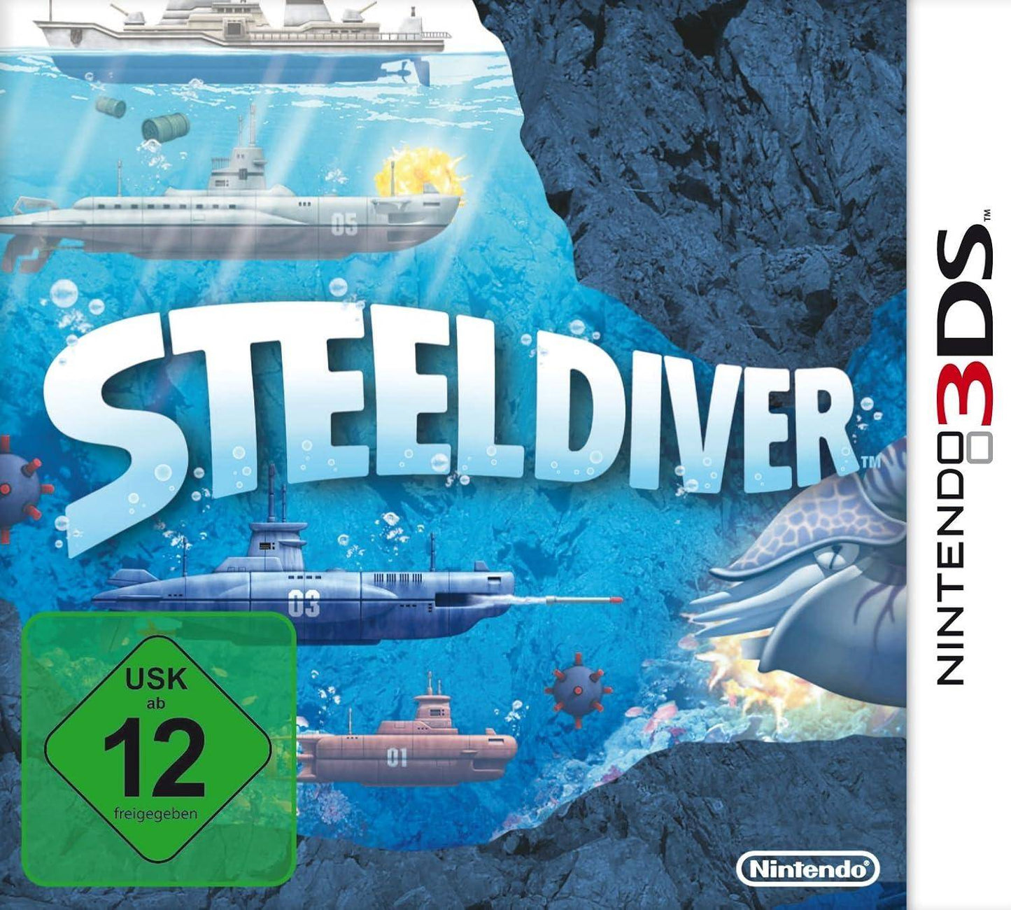 3DS - Steel Diver - Nur Modul (Gebraucht)