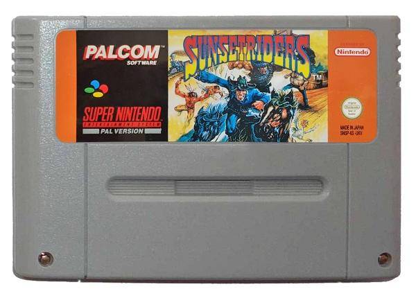 SNES - Sunset Riders - Nur Modul (Gebraucht)