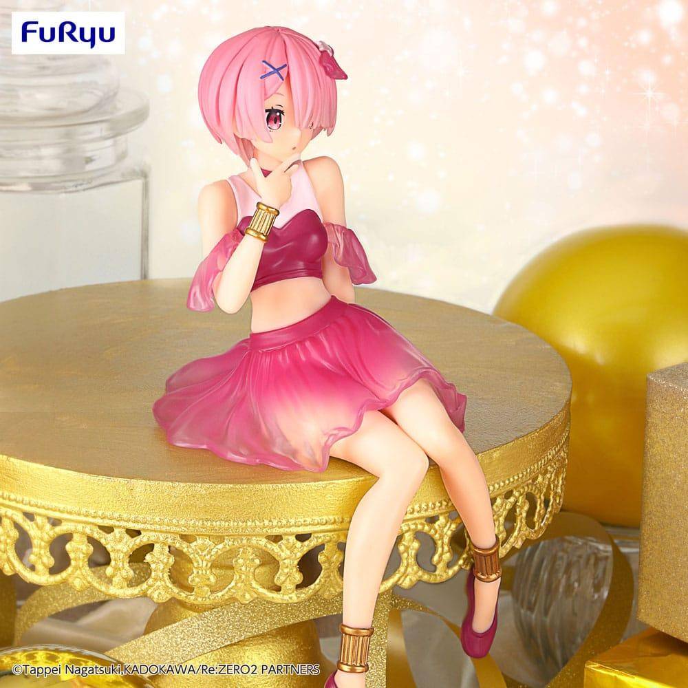 Re:Zero - Noodle Stopper Statue Ram Twinkle Party Ver. - 14 cm