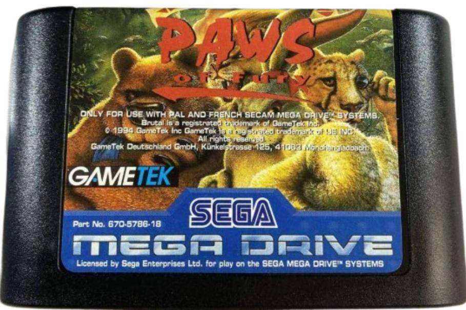 SMD - Paws Of Fury - Nur Modul (Gebraucht)