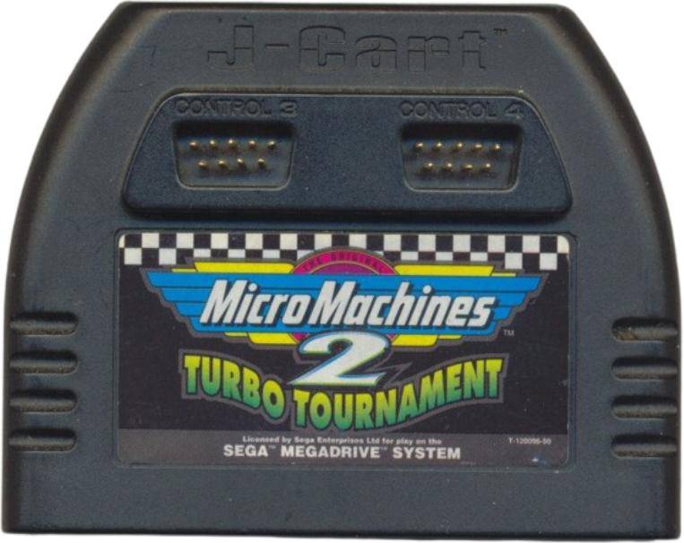 SMD - Micro Machines 2 Turbo Tournament (4 Spieler) - Nur Modul (Gebraucht)