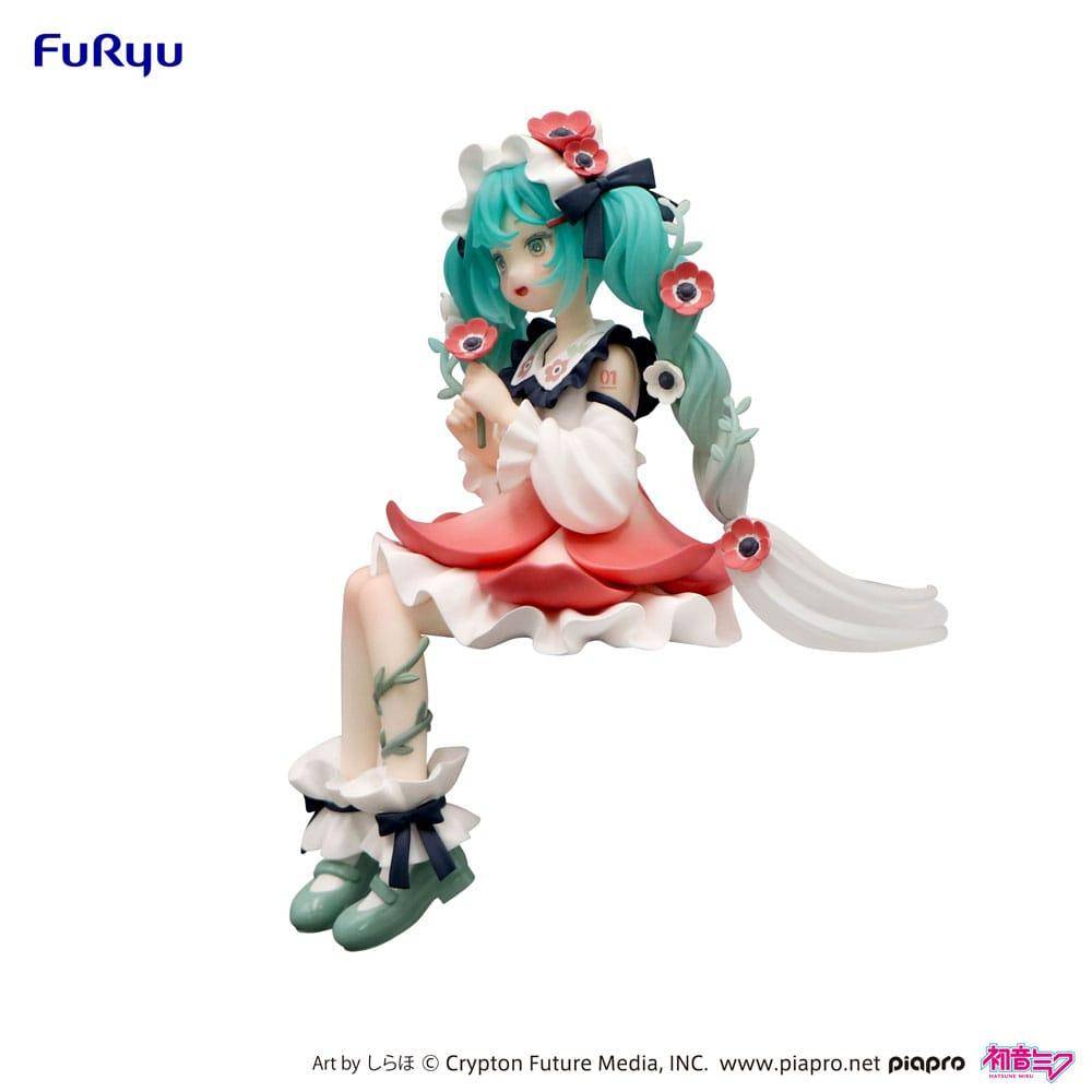 Hatsune Miku - Noodle Stopper Statue Flower Fairy Anemone - 14 cm