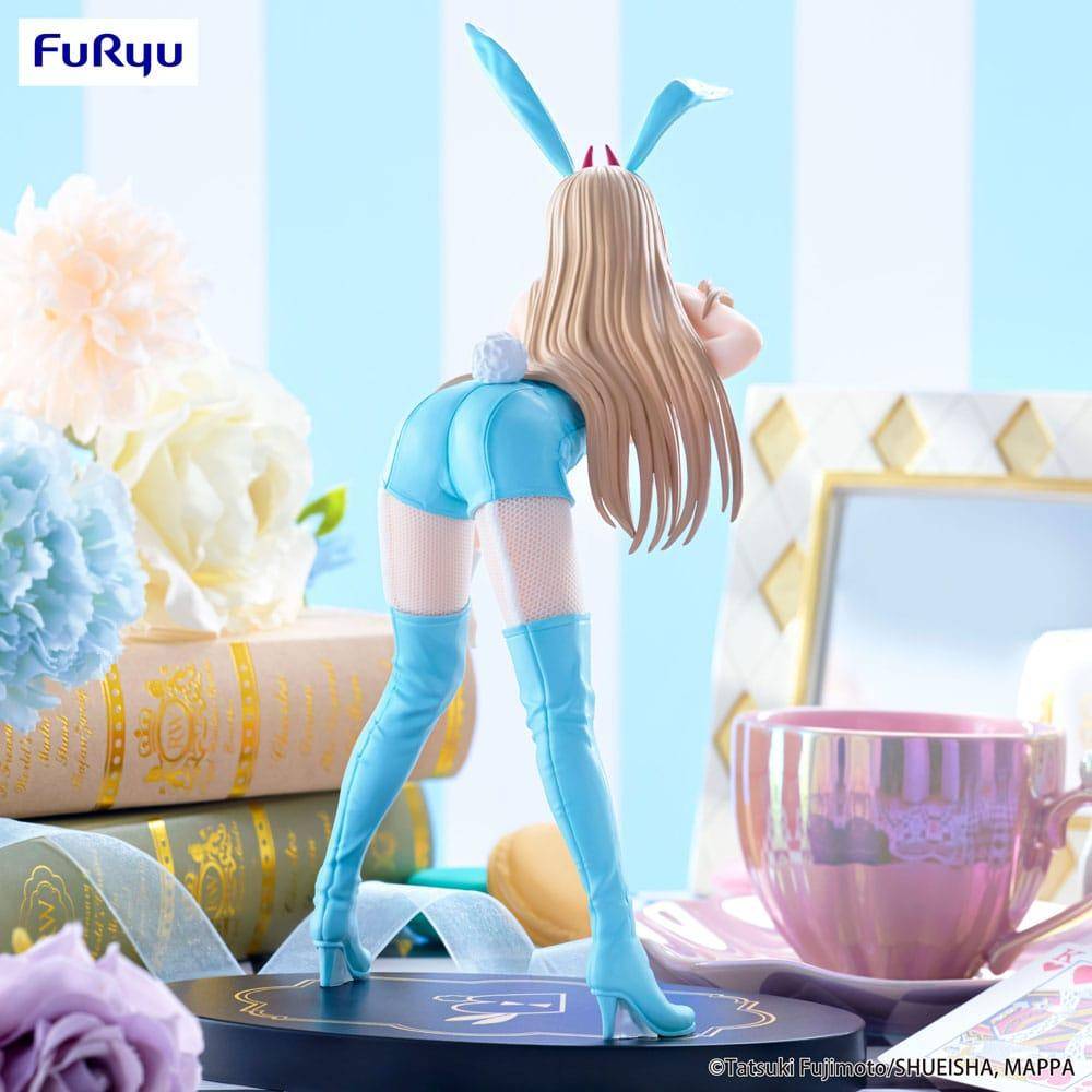 Chainsaw Man - Statue Power BiCute Bunnies blau - 30 cm