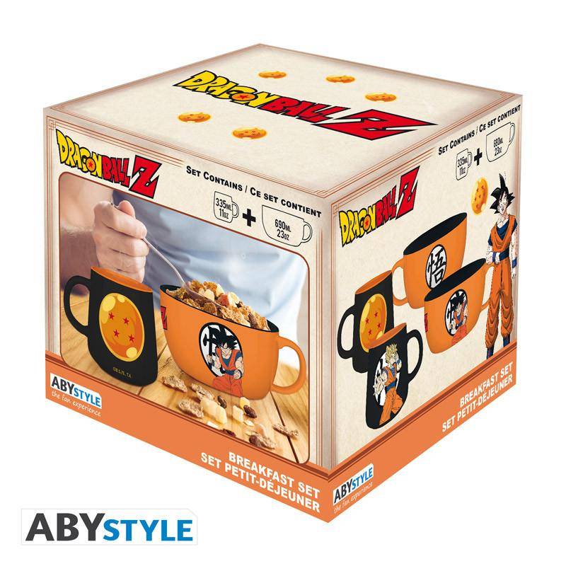 Dragon Ball - Geschenk Set Frühstück Tasse & Schüssel