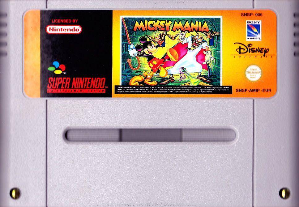SNES - Mickey Mania - Nur Modul (Gebraucht)