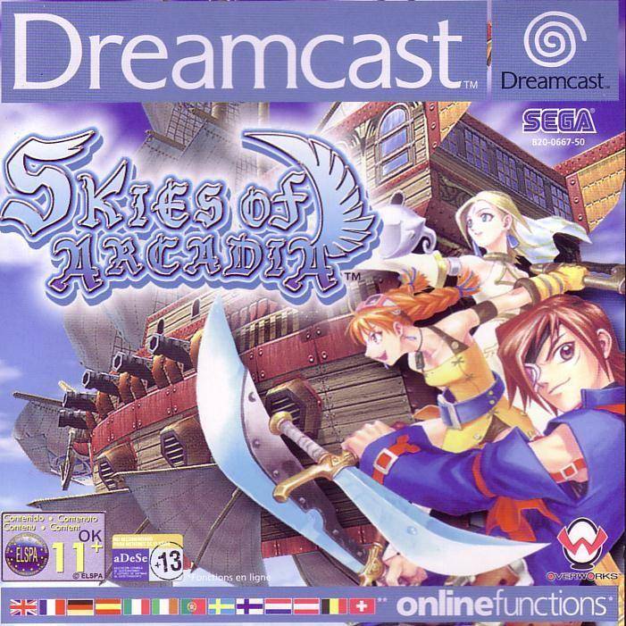 SEGA Dreamcast - Skies Of Arcadia (Gebraucht)