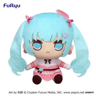 Hatsune Miku - Plüsch Miku Pink Macaron - 26 cm - JPN