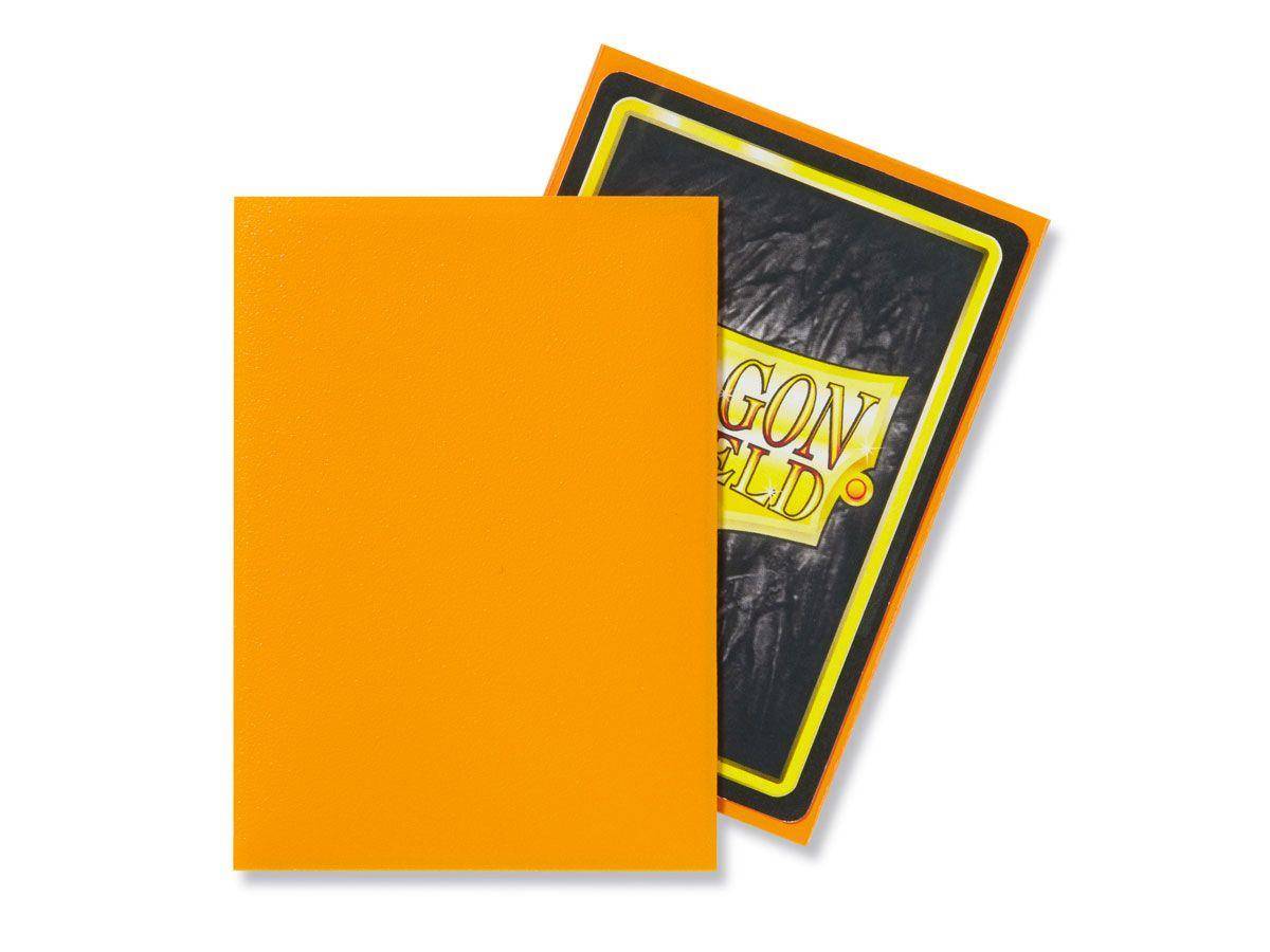 Dragon Shield - Kartenhüllen Standard Größe - Orange Matt - 100 Stk