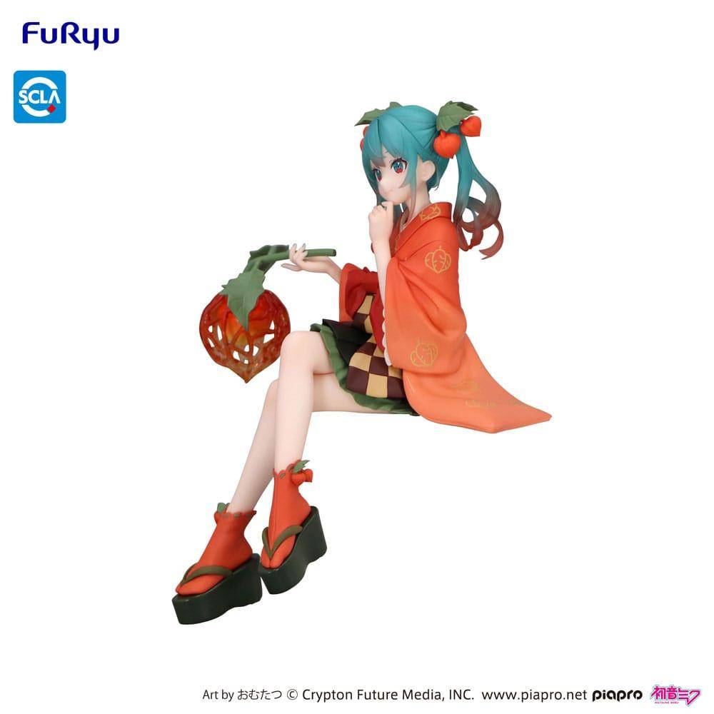 Hatsune Miku - Noodle Stopper Statue Hatsune Miku Winter Cherry - 15 cm