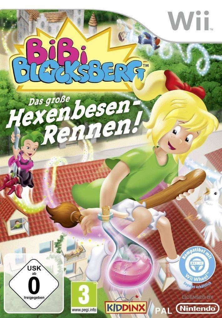 Wii - Bibi Blocksberg Das Große Hexenbesen Rennen - Nur Disc (Gebraucht)