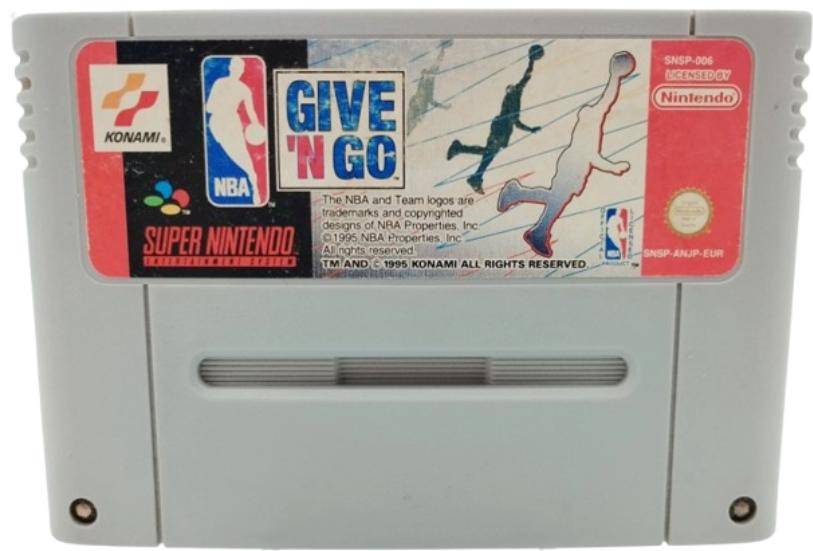 SNES - NBA Give N Go - Nur Modul (Gebraucht)
