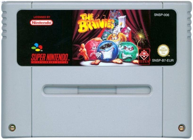 SNES - The Brainies - Nur Modul (Gebraucht)