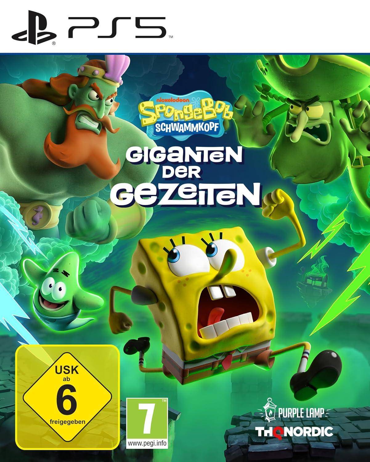 PS5 - SpongeBob Schwammkopf Giganten Der Gezeiten (Gebraucht)
